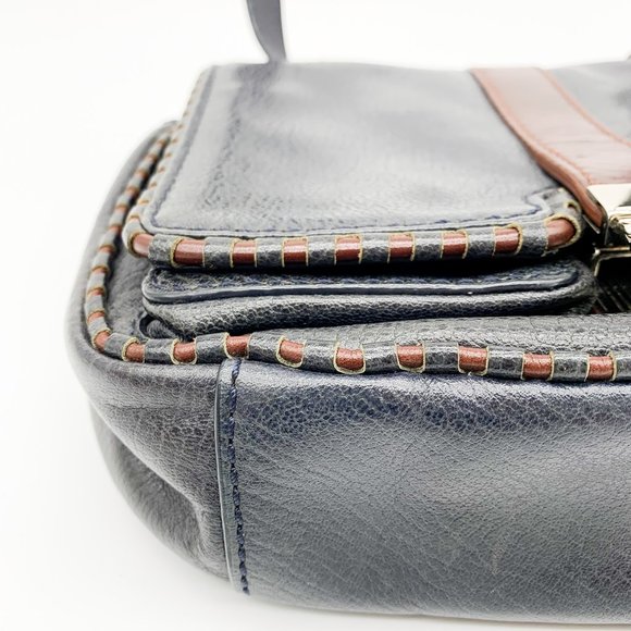 BOTKIER Purple Leather Crossbody Bag - Picture 15 of 15